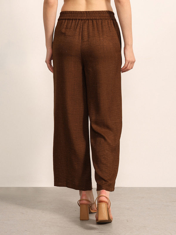 Caramel Pull On Pants
