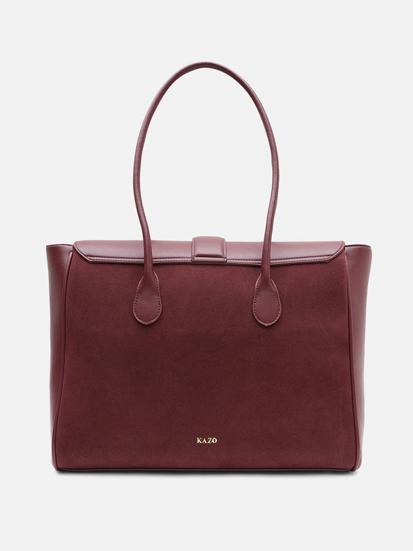 Kazo Aurelian Suede Tote Bag