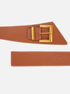 Classic Buckle Broad Belt