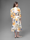 Shalom Midi Dress With Belt