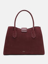 Kazo Aurelian Suede Top Handle Bag