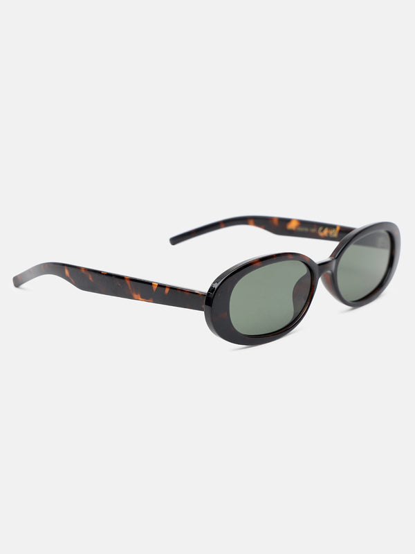 Soft Sculpt Oval Sunglasses