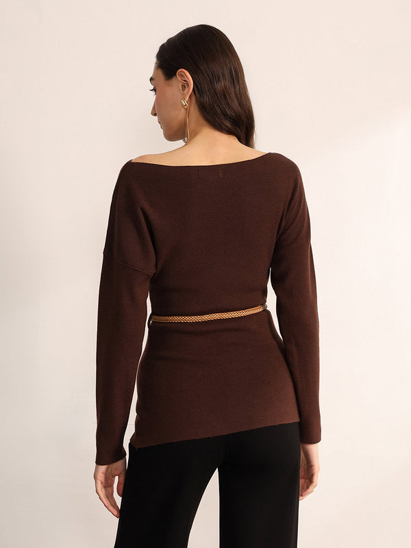 Mulled Winter Top With Belt