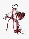 Prit Heart And Bow Bag Charm