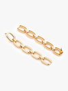 Chained Elegance Drop Earrings