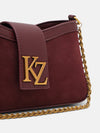 Kazo Aurelian Suede Shoulder Bag