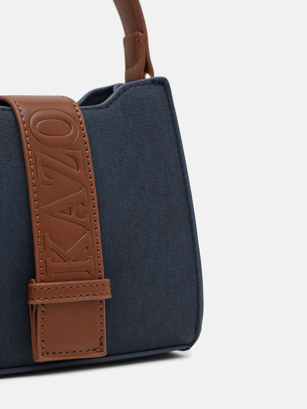 Kazo Zuri Denim Mini Bag