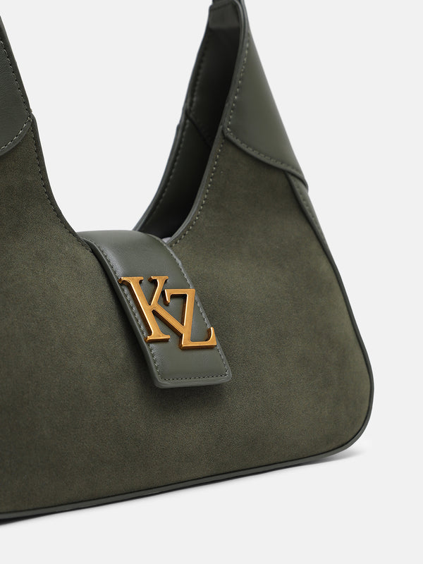 Kazo Aurelian Suede Hobo Bag