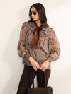 Latte Blouse