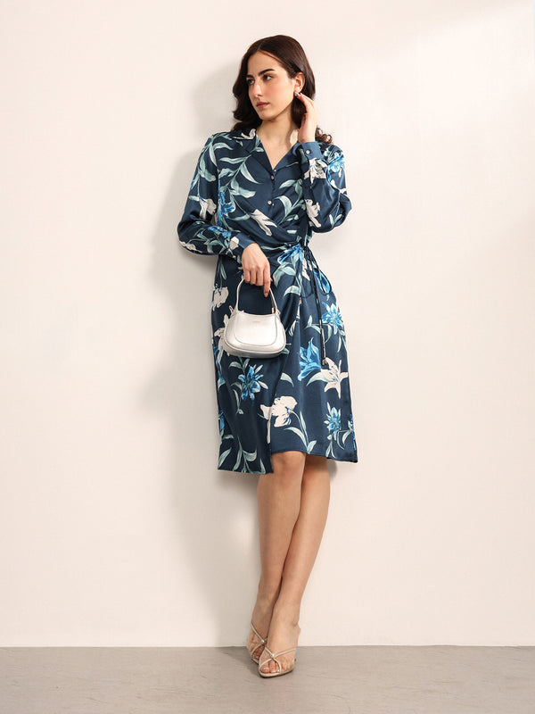 Azure Midi Dress