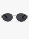 Muse Oval Metal Sunglasses