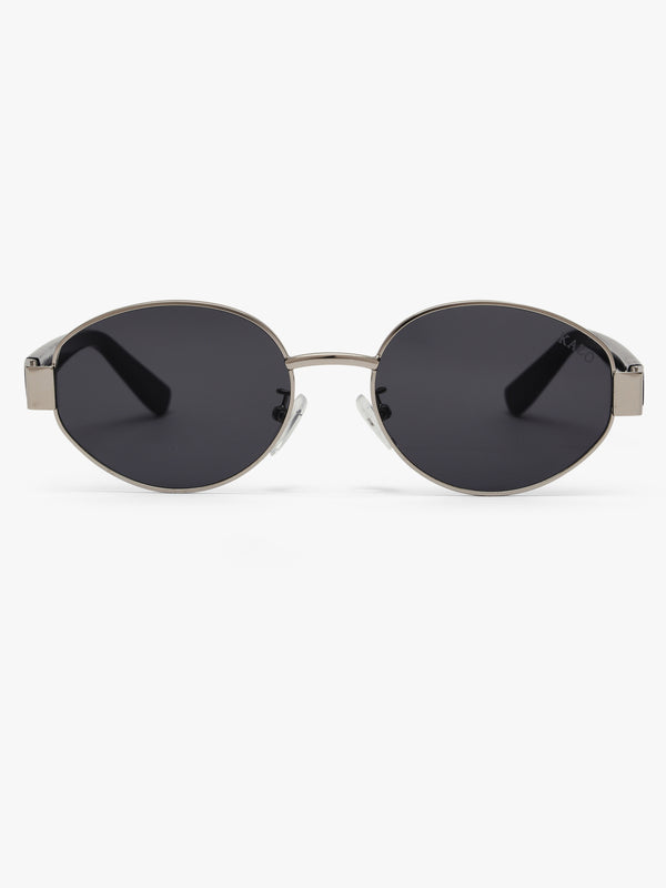 Muse Oval Metal Sunglasses