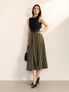 Heirloom Midi Dress With Belt