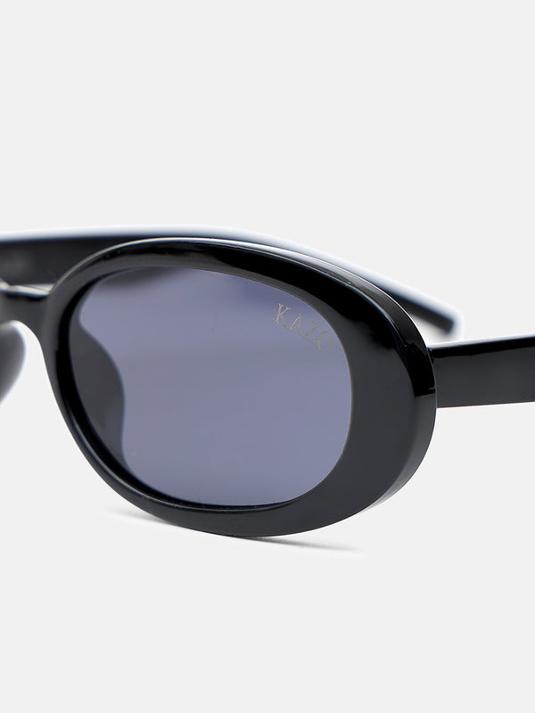 Soft Sculpt Oval Sunglasses