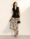 Chateau 2 Midi Dress With Belt