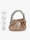 Kazo Rhinestone Mini City Glaze Clutch