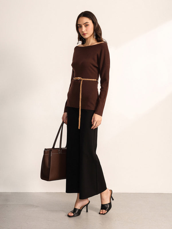 Mulled Winter Top With Belt