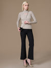 Classic Fit And Flare Trousers