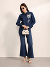 Denim Flared Jeggings