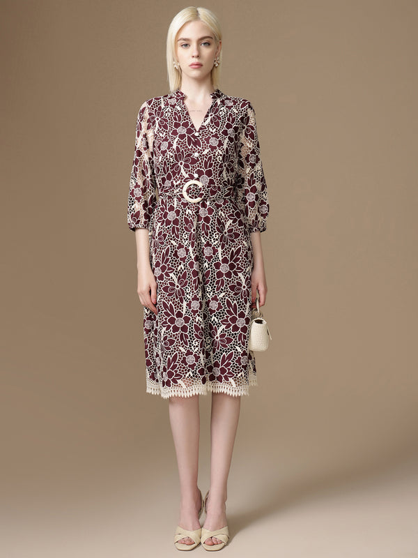 Vintage Midi Dress