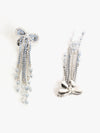 Knot And Sparkle Glamour Earrings