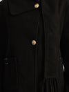 Sepia Jacket With Removable Scarf