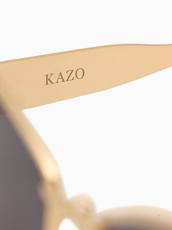 Geometric Metal Frame Sunglasses