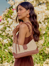 Kazo Kai Raffia Shoulder Bag