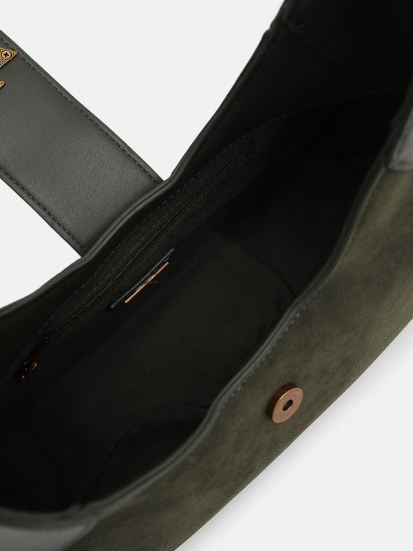 Kazo Aurelian Suede Hobo Bag