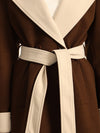 Dialouge Overcoat With Hood