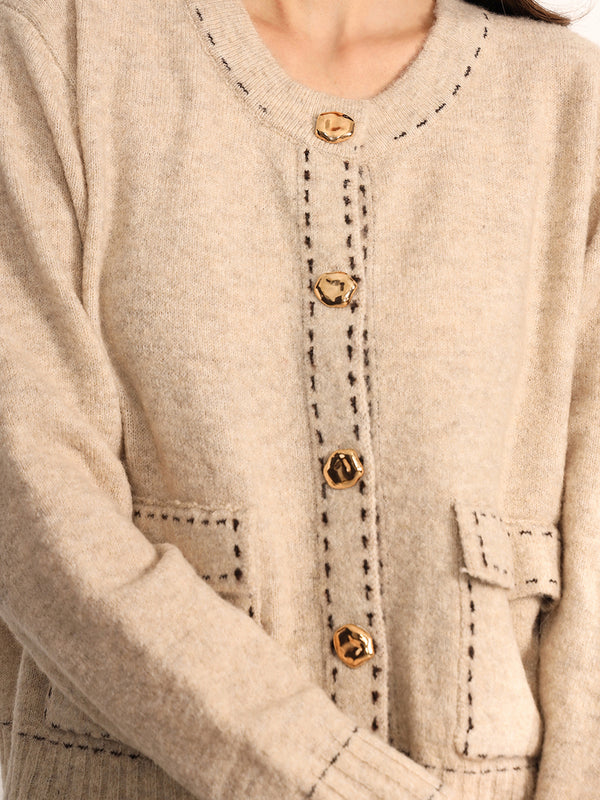 Oatmeal Cardigan