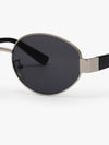Muse Oval Metal Sunglasses