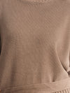 Kelp Winter Top With Belt