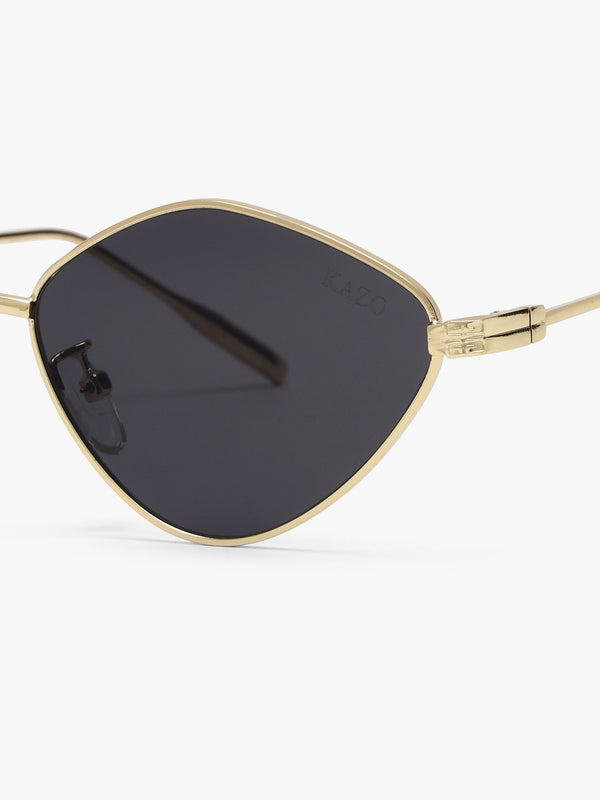 Aria Cat Eye Metal Sunglasses