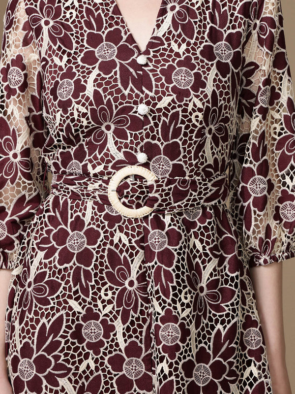 Vintage Midi Dress