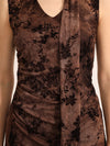 Marianne Maxi Dress With Stole