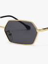 Hexon Hexagonal Metal Sunglasses