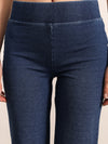 Denim Flared Jeggings
