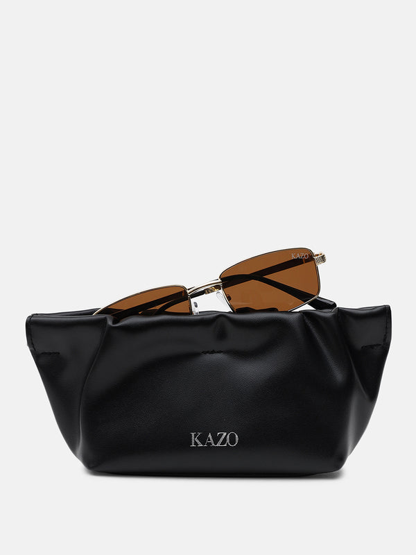 Linear Luxe Rectangle Sunglasses