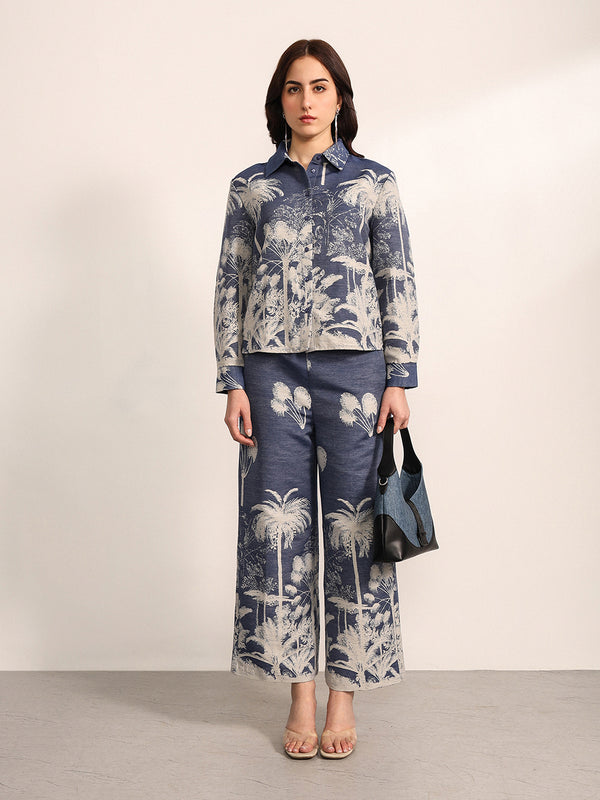 Cerulean Pull On Pants