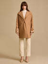 Fur Detail Overcoat