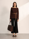 Mulled Winter Top With Belt