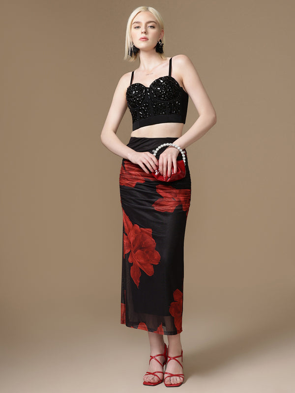 Hibiscus Skirt
