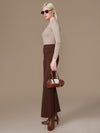 Scoop Neck Winter Top With Lurex Yarn