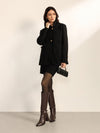 Sepia Jacket With Removable Scarf