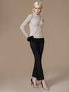 Classic Fit And Flare Trousers