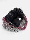 Rhinestone Evening Designer Bucket Bag