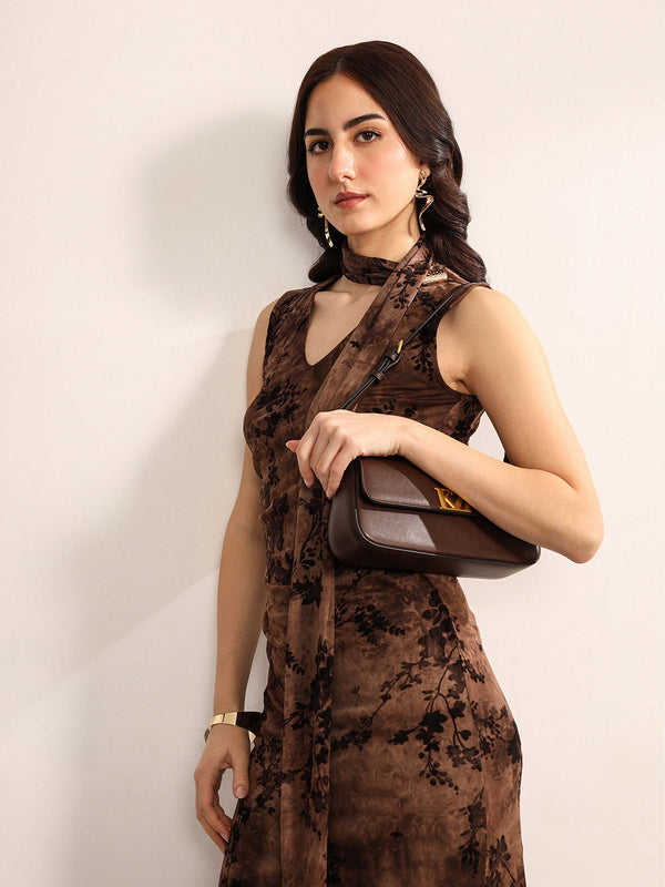 Marianne Maxi Dress With Stole