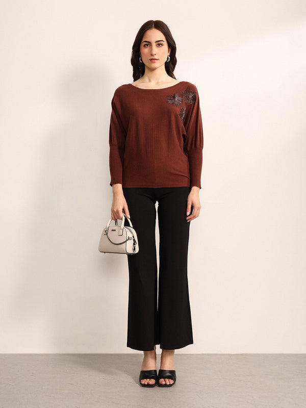 Espresso Winter Top