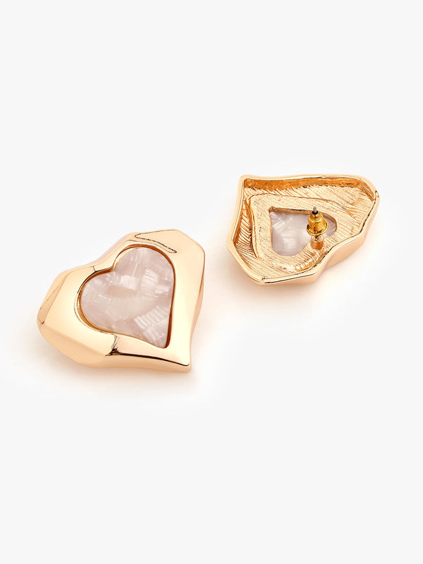 Puff Love Stud Earrings